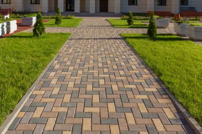 Pathway Pavers Installation