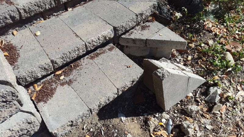 Fall Pavers Repair